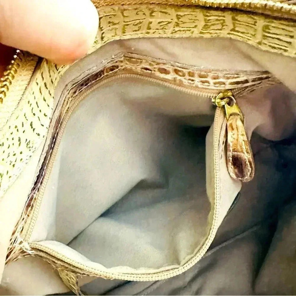 Brahmin Isabelle Vintage Croc Embossed Purse - Picture 11 of 14